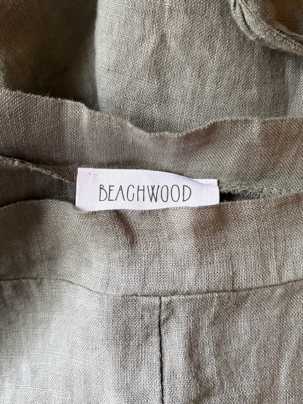 Beachwood The Linen Overall // Fern, M - Picture 6 of 8